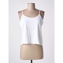 PAUL BRIAL - Top blanc en viscose - Femme - Taille 42 - Modz