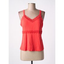 PAUL BRIAL - Top rouge en viscose - Femme - Taille 42 - Modz