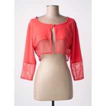 MALOKA - Boléro rouge en polyamide - Femme - Taille 40 - Modz