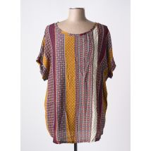 AKELA KEY - Blouse rouge en viscose - Femme - Taille 42 - Modz