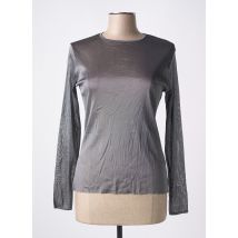 POUSSIERE D'ETOLE - Top argent en polyamide - Femme - Taille 46 - Modz