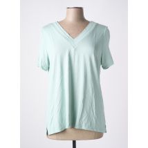 IMPULSION - T-shirt vert en viscose - Femme - Taille 44 - Modz