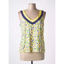 PAUL BRIAL - Débardeur jaune en viscose - Femme - Taille 42 - Modz
