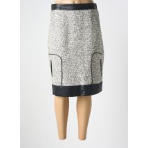 MERI & ESCA - Jupe mi-longue gris en coton - Femme - Taille 42 - Modz
