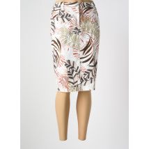 IMPULSION - Jupe mi-longue blanc en coton - Femme - Taille 42 - Modz