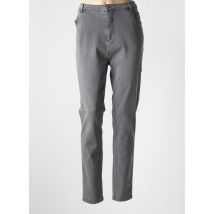 MARBLE - Jeans coupe slim gris en coton - Femme - Taille 46 - Modz