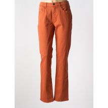 GUY DUBOUIS - Pantalon slim orange en coton - Femme - Taille 42 - Modz