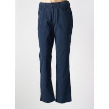 IMPULSION - Pantalon slim bleu en coton - Femme - Taille 42 - Modz
