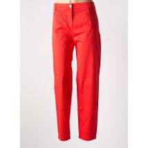 PAUL BRIAL - Pantacourt rouge en coton - Femme - Taille 42 - Modz