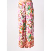 PAUL BRIAL - Pantalon droit rose en viscose - Femme - Taille 42 - Modz