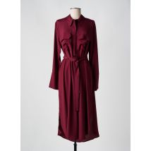MÊME ROAD - Robe longue rouge en acetate - Femme - Taille 44 - Modz