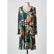 AN II VITO - Robe mi-longue bleu en polyester - Femme - Taille 50 - Modz