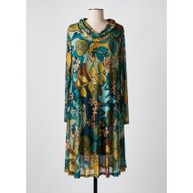 AN II VITO - Robe mi-longue vert en polyester - Femme - Taille 44 - Modz