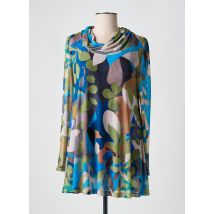 AN II VITO - Blouse bleu en polyester - Femme - Taille 44 - Modz