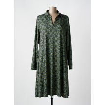 AN II VITO - Robe mi-longue vert en polyester - Femme - Taille 54 - Modz
