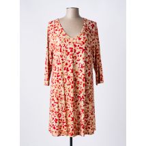 YESTA - Robe mi-longue rouge en viscose - Femme - Taille 44 - Modz