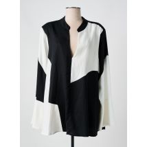 MAT FASHION - Blouse noir en tencel - Femme - Taille 40 - Modz