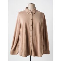 YESTA - Chemisier marron en viscose - Femme - Taille 52 - Modz