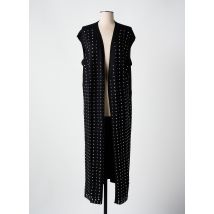 MAT. - Gilet sans manche noir en viscose - Femme - Taille 44 - Modz