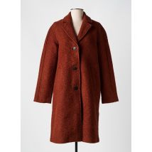 NICE THINGS - Manteau long marron en polyester - Femme - Taille 44 - Modz
