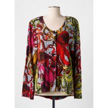 OLIVER JUNG - Veste casual rouge en viscose - Femme - Taille 44 - Modz