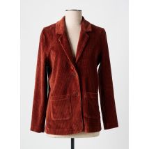 NICE THINGS - Blazer marron en coton - Femme - Taille 38 - Modz