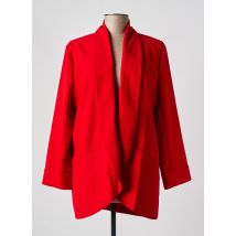 TRAFFIC PEOPLE - Blazer rouge en viscose - Femme - Taille 42 - Modz