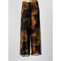SOPHIA - Pantalon large jaune en viscose - Femme - Taille 42 - Modz