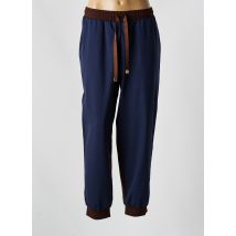 MAT. - Pantalon droit bleu en viscose - Femme - Taille 44 - Modz