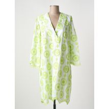 VALERIE KHALFON - Robe mi-longue blanc en coton - Femme - Taille 40 - Modz