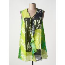 SPORTALM - Tunique sans manche vert en viscose - Femme - Taille 42 - Modz