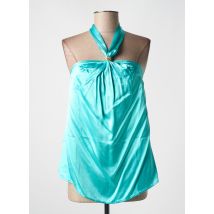 FRACOMINA - Top bleu en polyester - Femme - Taille 40 - Modz