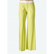 SPORTALM - Pantalon flare jaune en polyamide - Femme - Taille 38 - Modz
