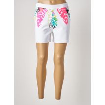 SPORTALM - Short blanc en polyester - Femme - Taille 38 - Modz