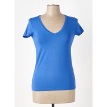 MADEMOISELLE SANS GÊNE - T-shirt bleu en viscose - Femme - Taille 36 - Modz