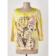 SPORTALM - T-shirt jaune en coton - Femme - Taille 38 - Modz