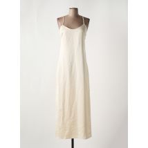 MODETROTTER - Robe longue beige en polyester - Femme - Taille 38 - Modz