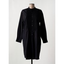 ANTIK BATIK - Robe mi-longue noir en coton - Femme - Taille 40 - Modz