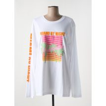 MODETROTTER - T-shirt blanc en coton - Femme - Taille 36 - Modz