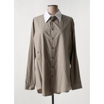 PHISIQUE DU ROLE - Chemisier gris en coton - Femme - Taille 38 - Modz