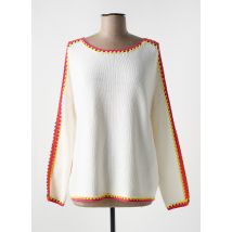 LES TRICOTS DE LÉA - Pull beige en coton - Femme - Taille 36 - Modz