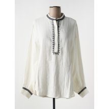 NOTSHY - Tunique manches longues blanc en coton - Femme - Taille 38 - Modz