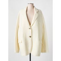 LIV BERGEN - Veste casual beige en laine - Femme - Taille 36 - Modz