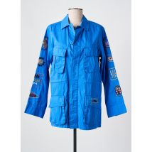 ME369 - Veste casual bleu en coton - Femme - Taille 36 - Modz