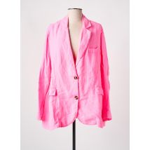 LIV BERGEN - Blazer rose en lin - Femme - Taille 38 - Modz