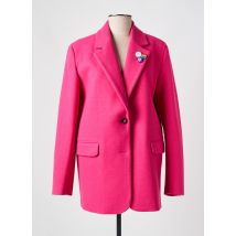 LIV BERGEN - Manteau court rose en polyester - Femme - Taille 40 - Modz
