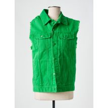 NEWTONE - Veste casual vert en coton - Femme - Taille 36 - Modz