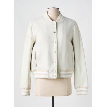 SERGE PARIENTE - Veste casual beige en laine - Femme - Taille 40 - Modz