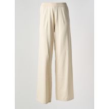 PENN & INK N.Y - Pantalon large beige en coton - Femme - Taille 36 - Modz