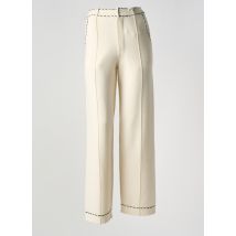 NOTSHY - Pantalon droit beige en cachemire - Femme - Taille 36 - Modz